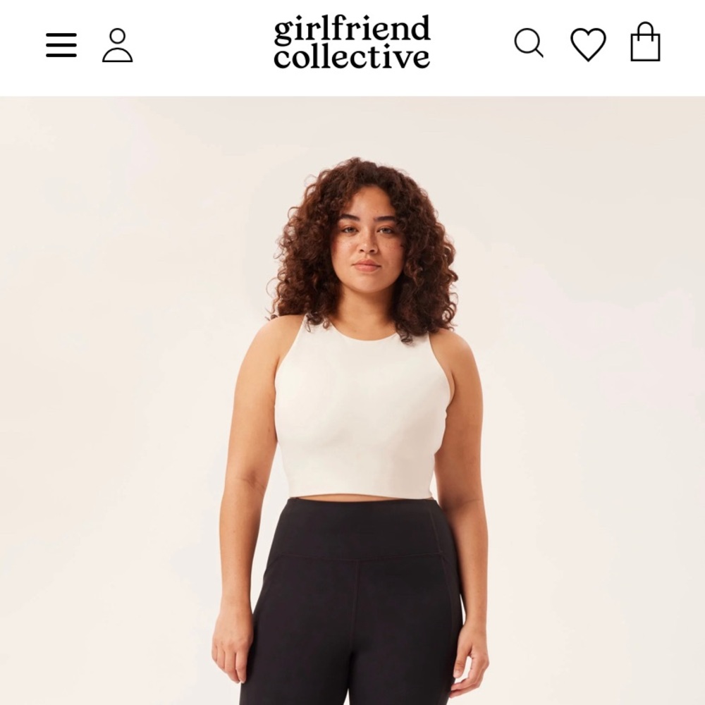 Girlfriend Collective Dylan Tank Bra